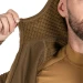 Флісова куртка з каптуром Camotec Plast Hood, койот