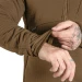 Флісова куртка з каптуром Camotec Plast Hood, койот