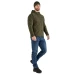 Флісова куртка з каптуром Camotec Plast Hood, олива