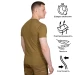 Футболка Camotec Modal Logo, койот