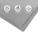 Хустинка з мікрофібри Camotec EDC Microfiber, сіра
