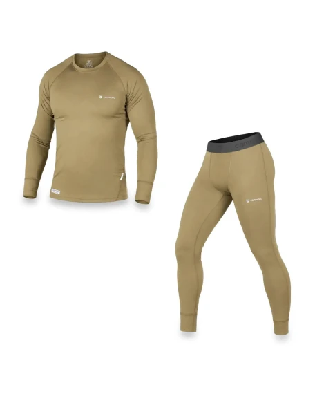Комплект термобілизни Camotec LVL1 SJ, пісочний (tan)