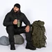 Легкий пуховик з каптуром Camotec Storm Hood 3.0, чорний