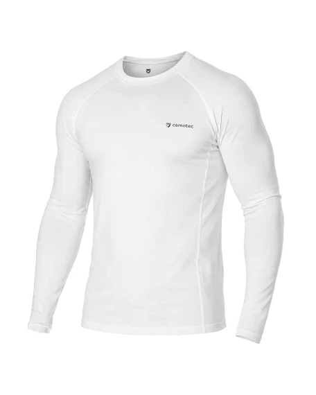 Лонгслів-рашгард Camotec Thorax Pro LVL1 SJ, білий