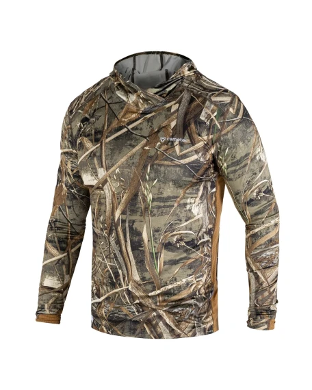 Лонгслів з каптуром Camotec Chiton Air Hood, Cane 5