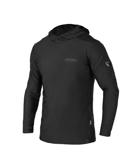 Лонгслів з каптуром Camotec Chiton Hood 2.0, чорний