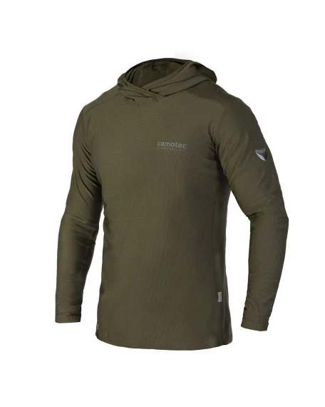 Лонгслів з каптуром Camotec Chiton Hood 2.0, олива