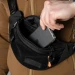 Поясна сумка-бананка Camotec Daily Oxford RS, чорна