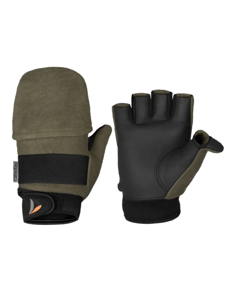 Рукавички-трансформери Camotec Grip Max Windstopper, олива