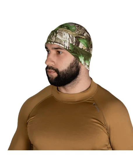 Шапка Camotec Watch Cap OAK-ST з відворотом, мисливський камуфляж