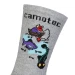 Шкарпетки з вишивкою Camotec LongFull Fishing LE, сірі