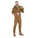 Спортивна кофта на блискавці Camotec FitPro Zip, койот