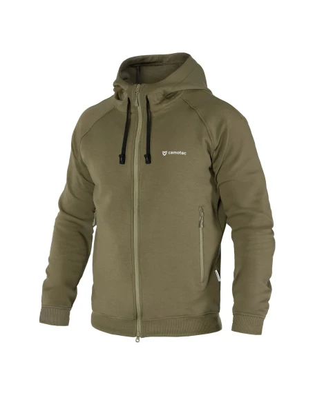 Спортивна кофта на блискавці Camotec FitPro Zip, олива