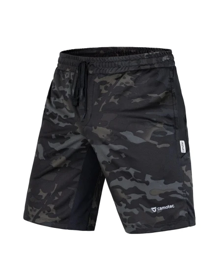 Спортивні шорти Camotec AeroFit CoolPass, мультикам Black