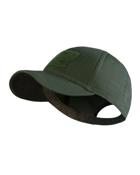 Тактична бейсболка Camotec Tactic Rip-Stop Teflon, зелена олива