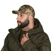 Тактична бейсболка софтшел Camotec Tactic SoftShell, піксель ММ-14
