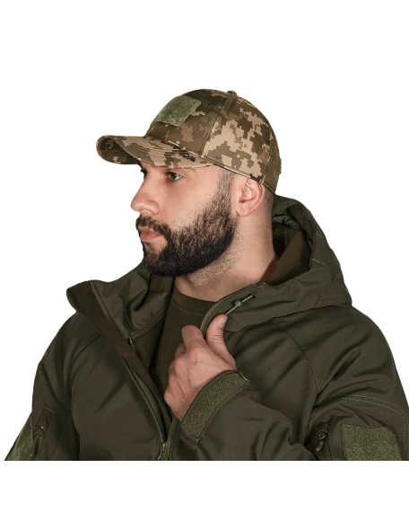 Тактична бейсболка софтшел Camotec Tactic SoftShell, піксель ММ-14