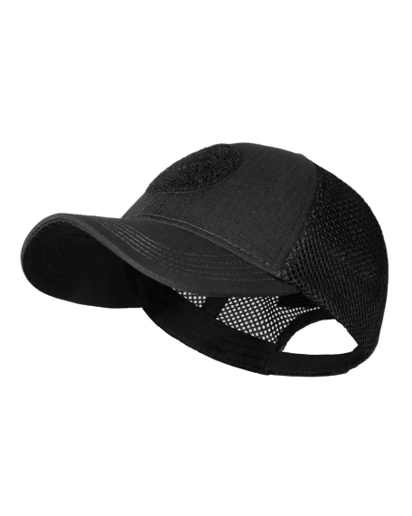 Тактична бейсболка з сіткою Camotec NPU Mesh Rip-Stop Stretch, чорна