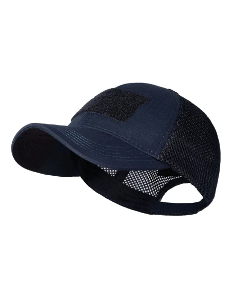 Тактична бейсболка з сіткою Camotec Tactic Mesh RS (80/20), темно-синя