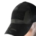 Тактична бейсболка з сіткою Camotec Tactic Mesh Twill, мультикам Black