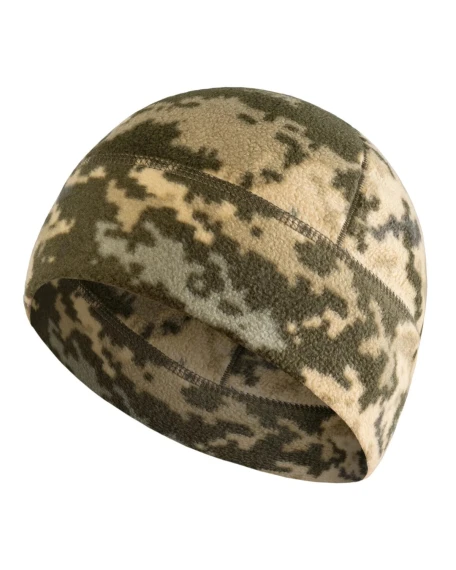 Тактична флісова шапка Camotec Beanie 2.0 Fleece 260, піксель ММ-14