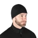 Тактична флісова шапка Camotec Beanie 3.0 Himatec 100 NPU з липучкою під кокарду, чорна