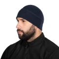 Тактична флісова шапка Camotec Beanie Fleece 340, темно-синя