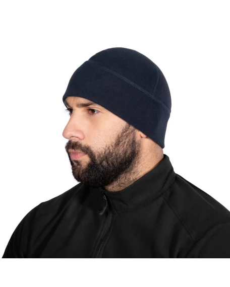 Тактична флісова шапка Camotec Beanie Fleece 340, темно-синя