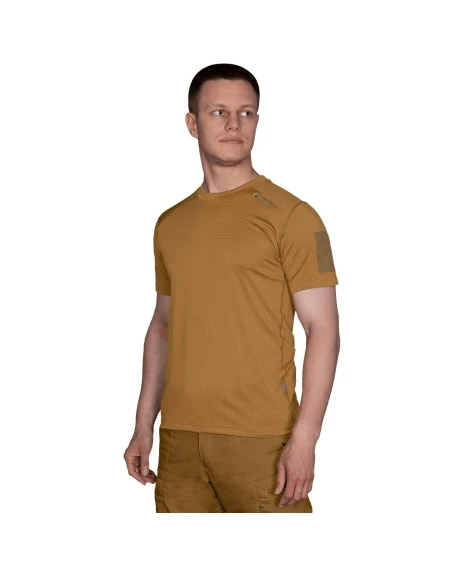 Тактична футболка Camotec Chiton Patrol Grid, койот