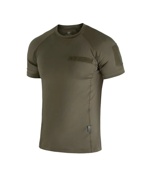 Тактична футболка Camotec Thorax Patrol з липучками, олива