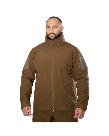 Тактична куртка софтшел Camotec Phantom System, койот