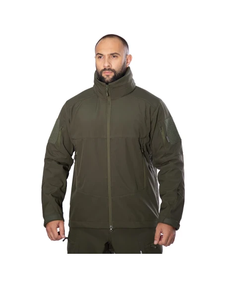 Тактична куртка софтшел Camotec Phantom System, олива