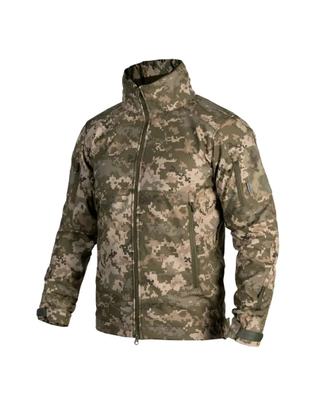 Тактична куртка софтшел Camotec Phantom System, піксель ММ-14