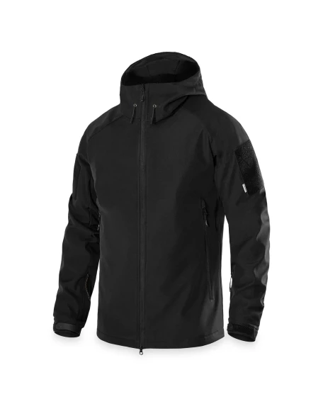 Тактична куртка софтшел Camotec Stalker SoftShell 3.0, чорна