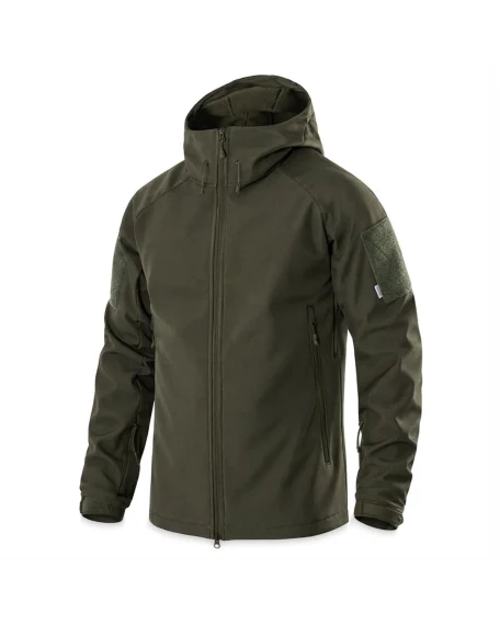 Тактична куртка софтшел Camotec Stalker SoftShell 3.0, олива