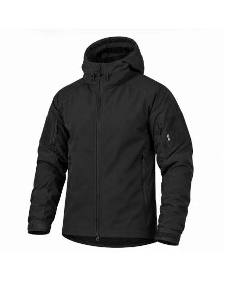 Тактична куртка софтшел Camotec Stalker SoftShell, чорна