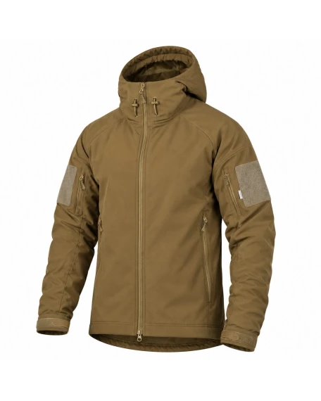 Тактична куртка софтшел Camotec Stalker SoftShell, койот