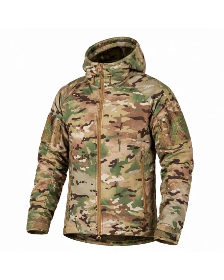 Тактична куртка софтшел Camotec Stalker SoftShell, мультикам