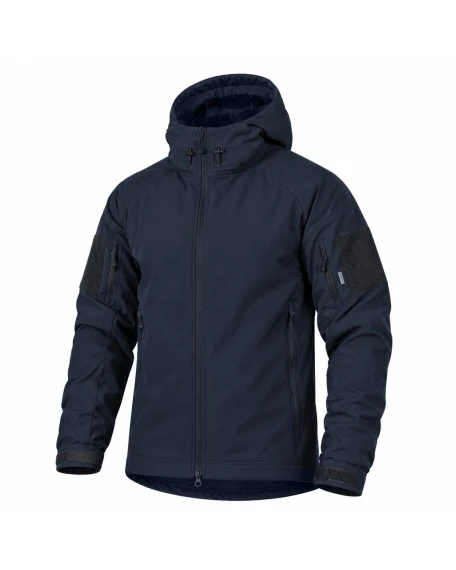 Тактична куртка софтшел Camotec Stalker SoftShell, темно-синя
