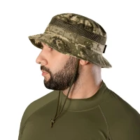 Тактична панама Camotec Boonie Air Twill з сіткою, піксель ММ-14