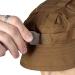 Тактична панама Camotec Combat 2.0 Twill з панеллю під шеврон, койот
