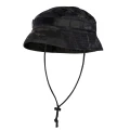 Тактична панама Camotec Combat 2.0 Twill з панеллю під шеврон, мультикам Black