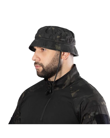 Тактична панама Camotec Combat Twill, мультикам Black