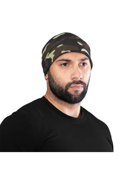 Тактична шапка Camotec Watch Cap з відворотом, камуфляж Butane