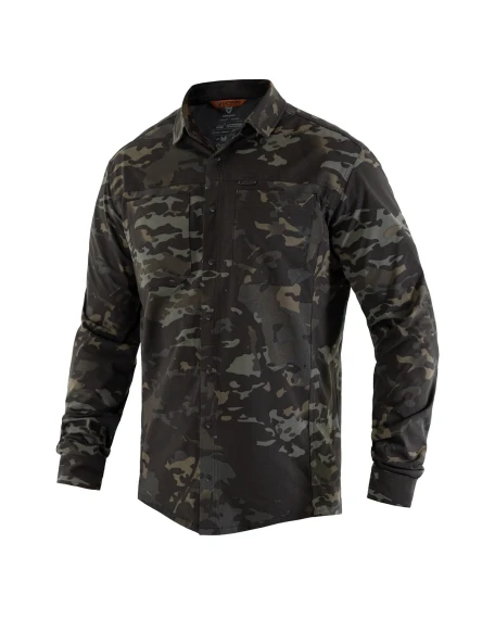Тактична сорочка Camotec Bastion, мультикам Black