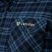 Тактична сорочка в клітинку Camotec Буревій, синя (Navy/Blue)
