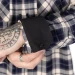 Тактична сорочка в клітинку Camotec Буревій, темно-синя з білим