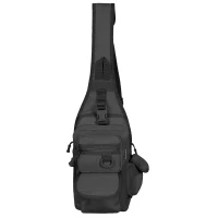 Тактична сумка-слінг з кобурою Camotec Gunner Sling 2.0, чорна Тактична сумка-слінг з кобурою Camotec Gunner Sling 2.0, чорна
