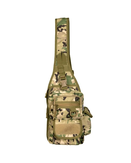 Тактична сумка-слінг з кобурою Camotec Gunner Sling 2.0, мультикам