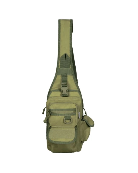 Тактична сумка-слінг з кобурою Camotec Gunner Sling 2.0, олива